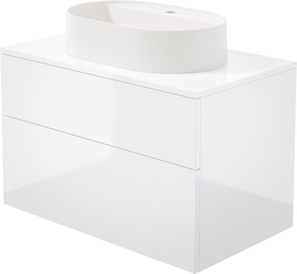 Bathroom vanity, with granit washbasin - 55x35 cm