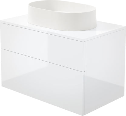 Bathroom vanity, with granit washbasin - 55x35 cm