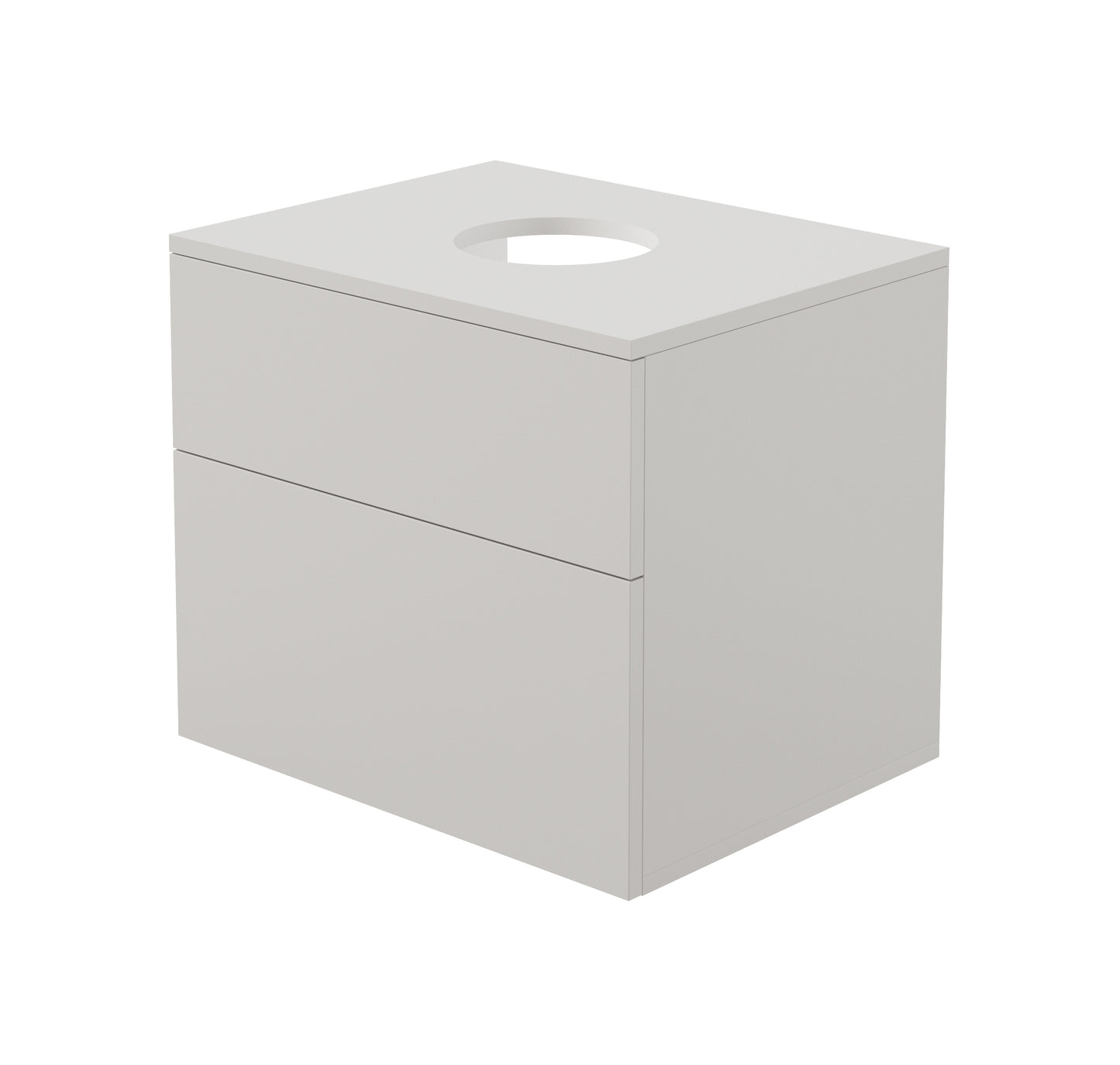 Bathroom vanity, with countertop