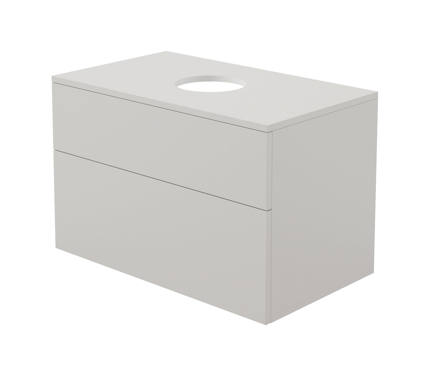 Bathroom vanity, with countertop