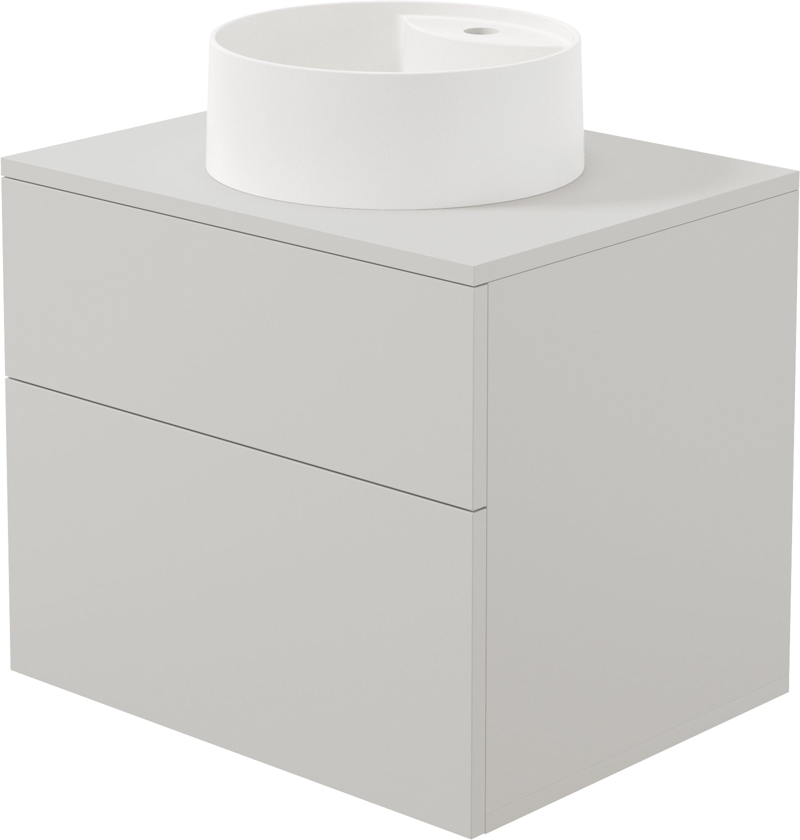 Bathroom vanity, with granit washbasin - 360 mm