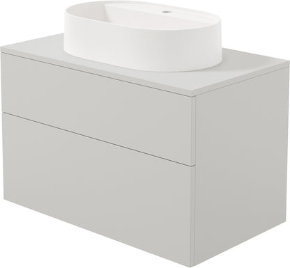 Bathroom vanity, with granit washbasin - 55x35 cm