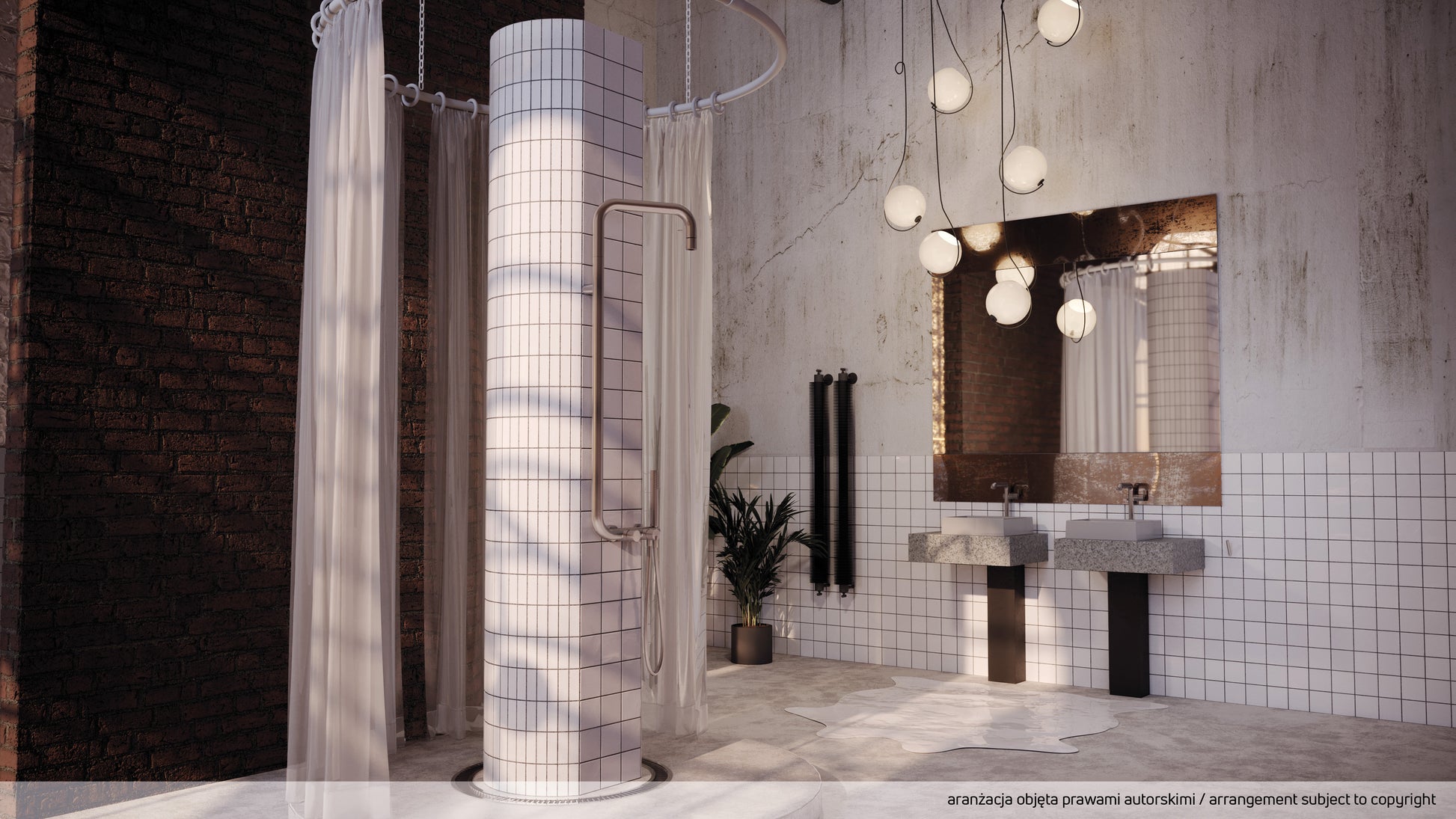 Washbasin tap, tall, with rectangular spout