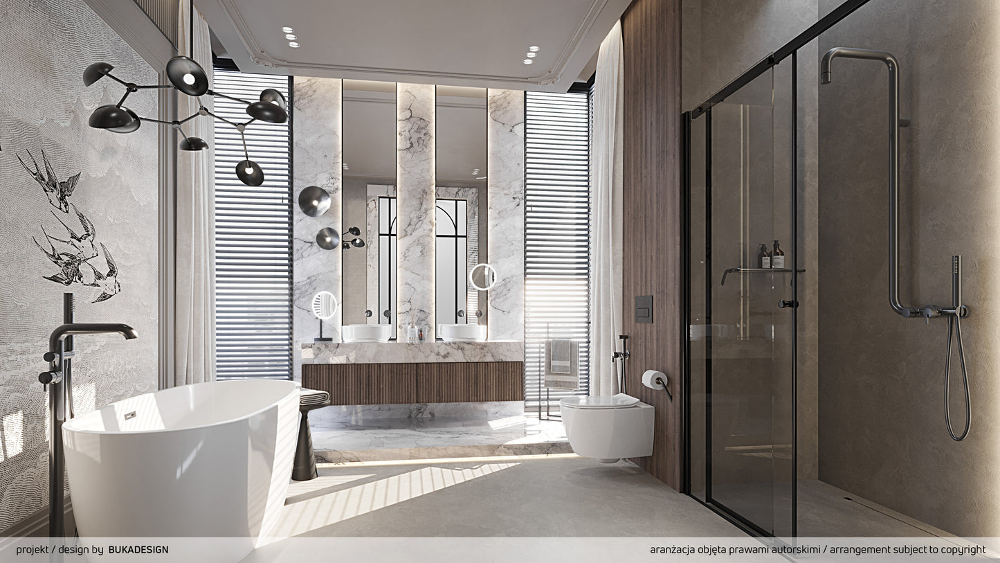 Ceramic washbasin, countertop