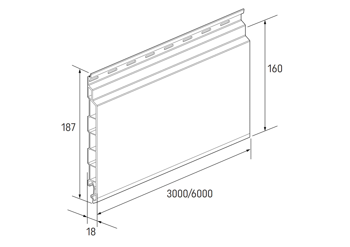 VOX Solvo SO-01 Single Profile Facade Panel