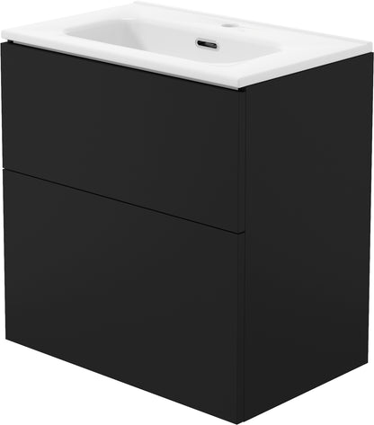 Bathroom vanity, with washbasin - 60 cm