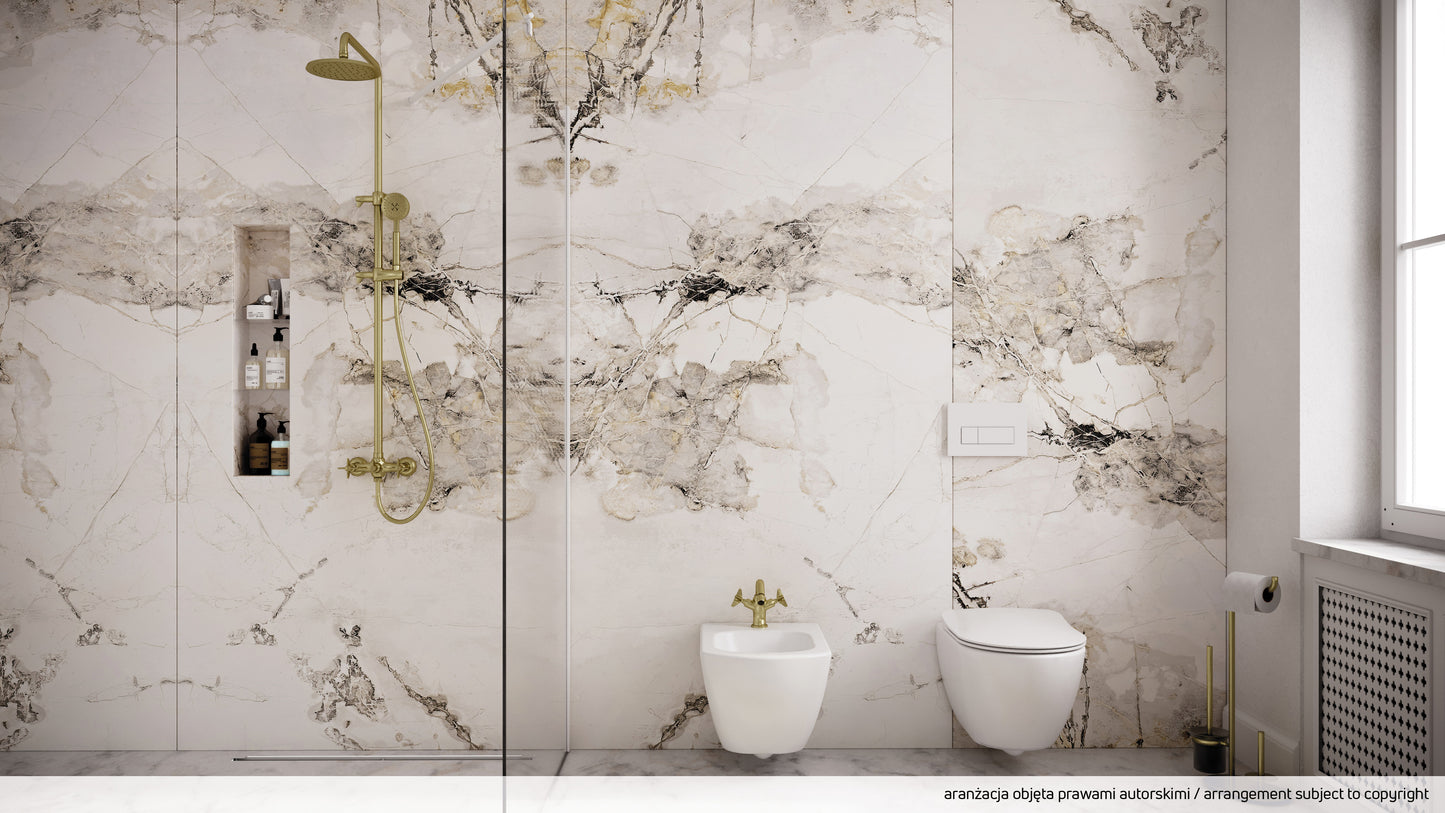 Shower wall / walk-in, Kerria Plus system, 100 cm