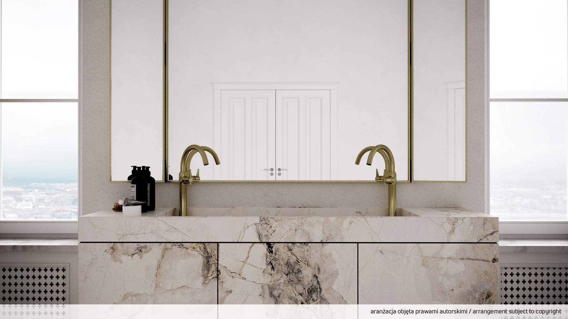 Washbasin tap, tall