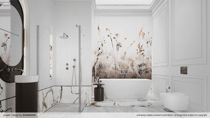 Shower wall / walk-in, Kerria Plus system, 100 cm