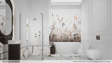 Concealed shower set