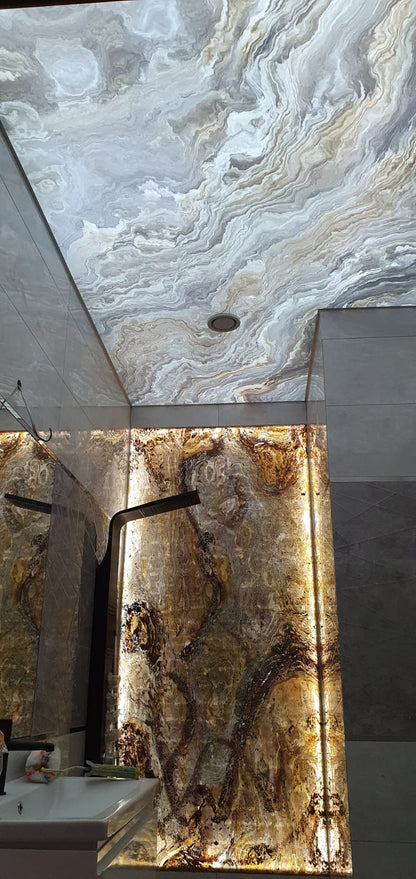 S white Stone Veneer