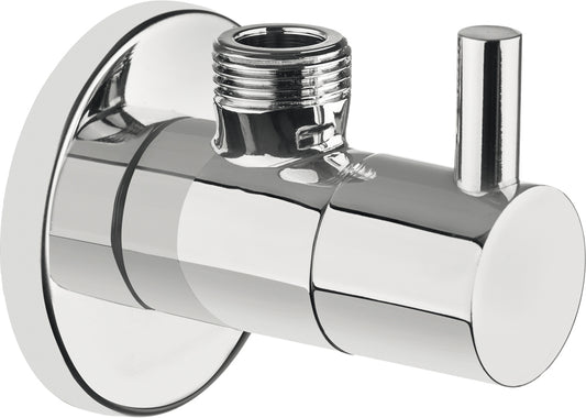 Angle valve, with ceramic cartridge, 1/2" - 1/2"