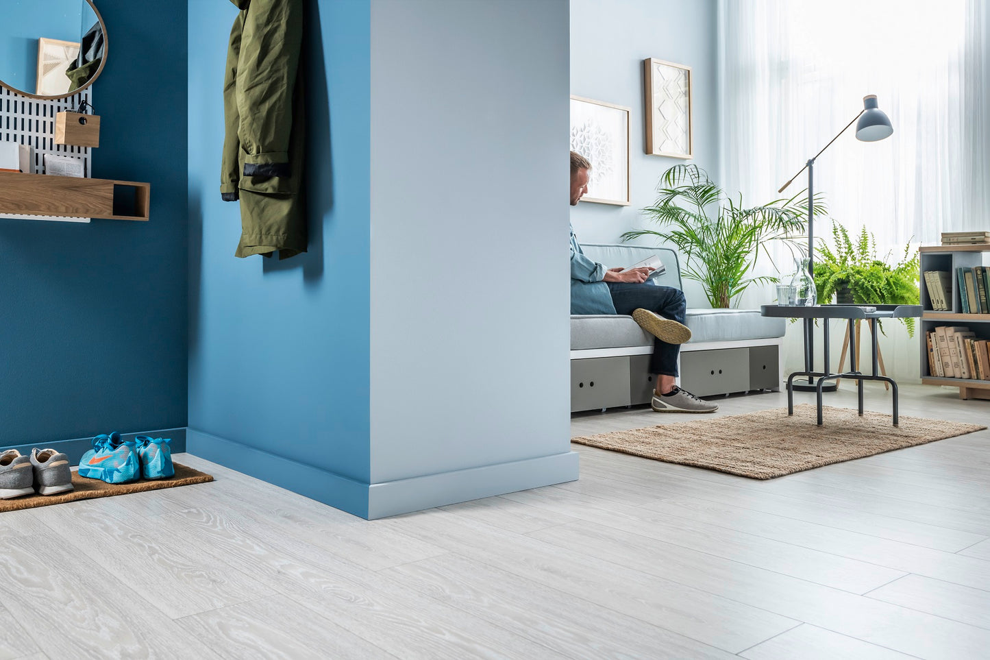 VOX Espumo 80mm Skirting Board, 2.4m