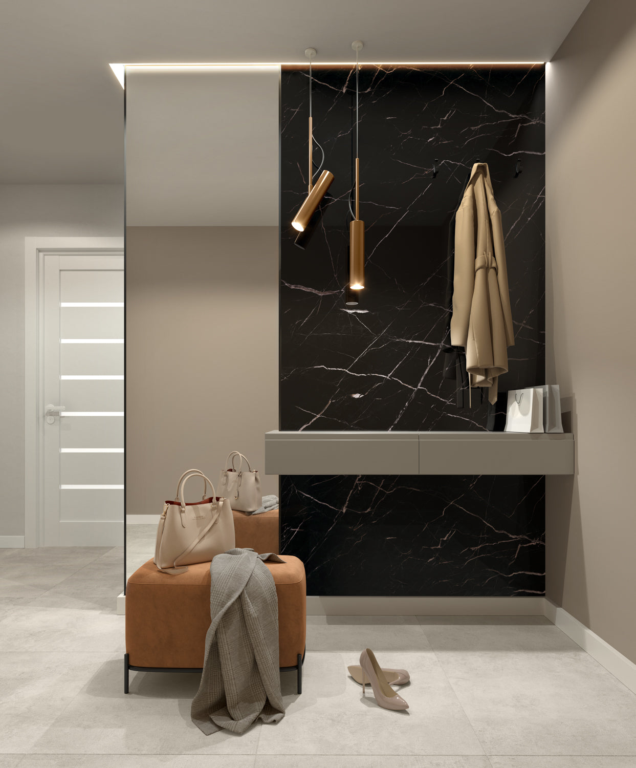 VILO Wall SPC Calacatta Black