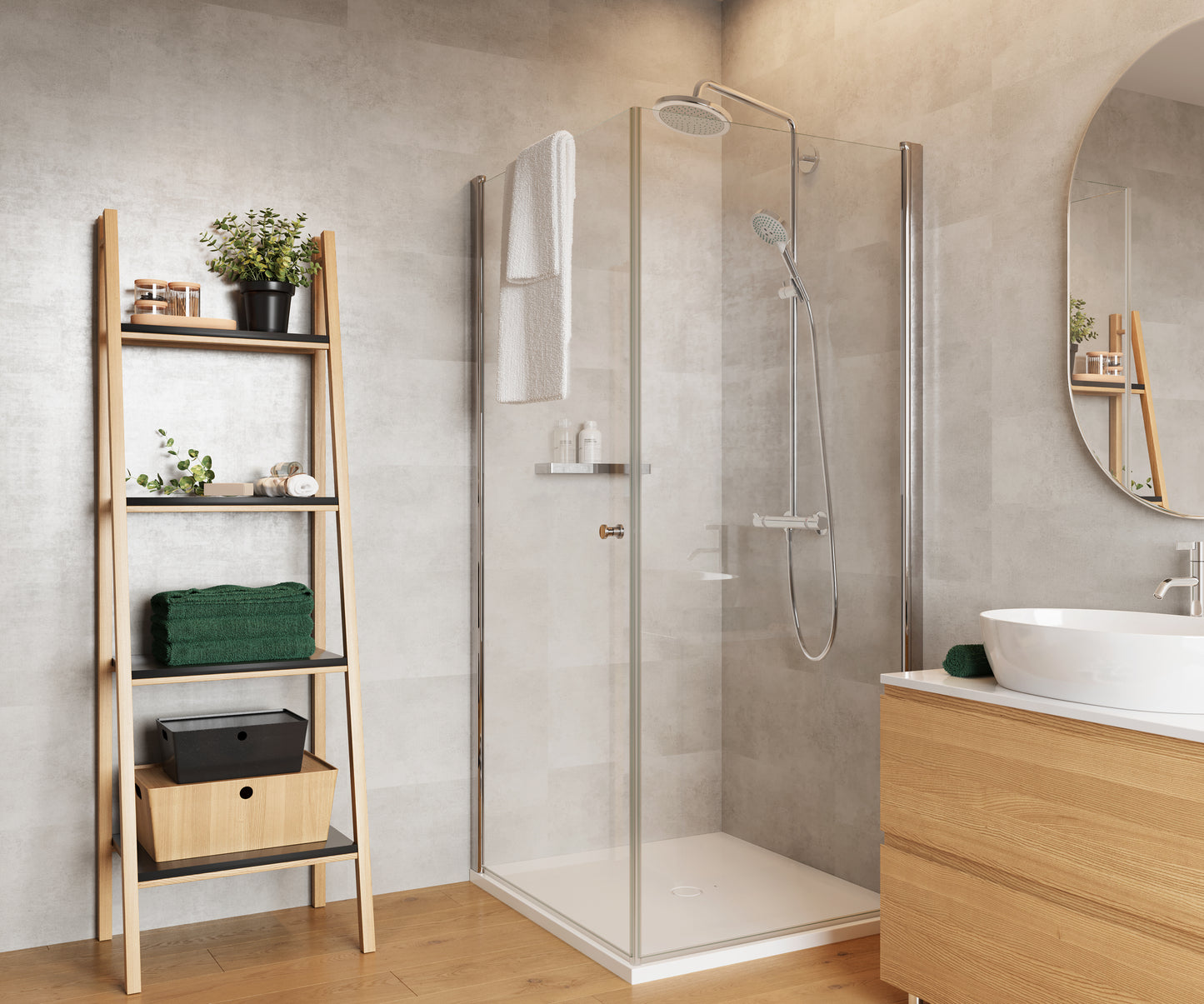VILO Wall SPC Concrete Dust Matt