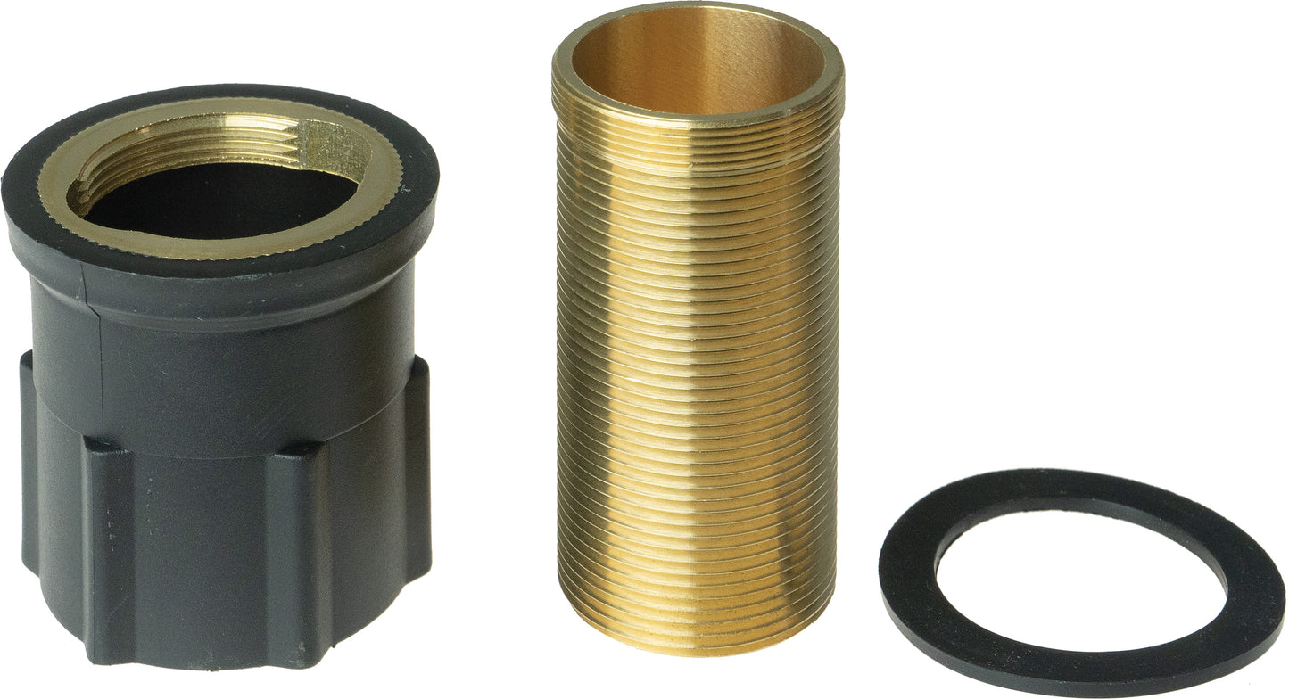 Mounting sleeve, with mounting accessories