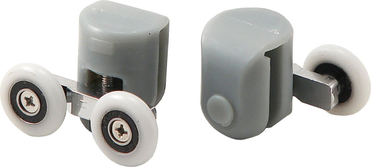 Upper rollers, double, for 6 mm glass - FI 25 mm