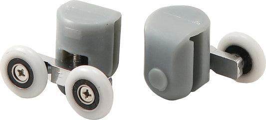 Upper rollers, double, for 6 mm glass - FI 25 mm