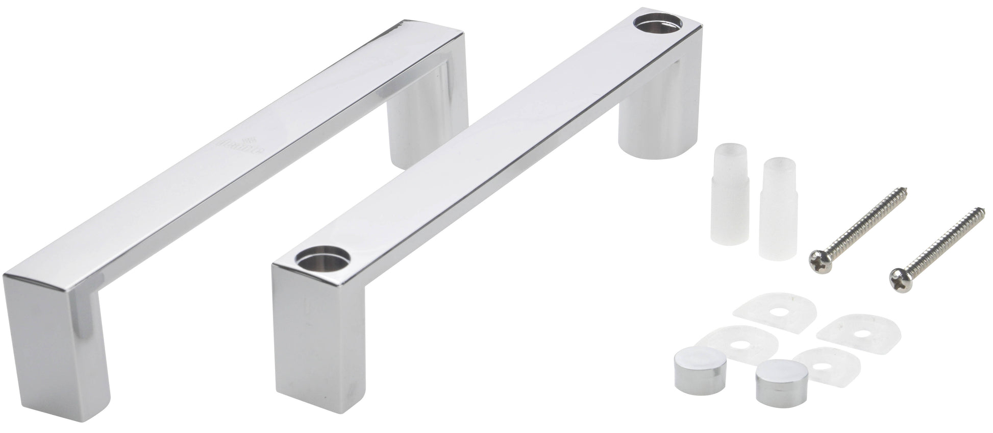 Shower door handle - square