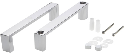 Shower door handle - square
