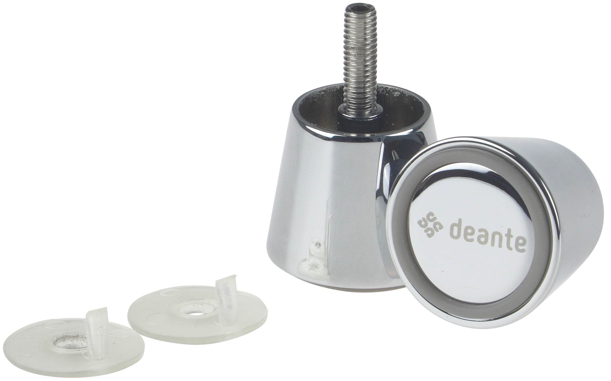 Shower door handle - round