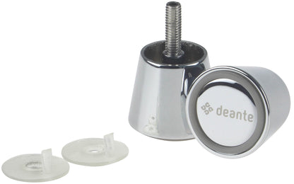 Shower door handle - round