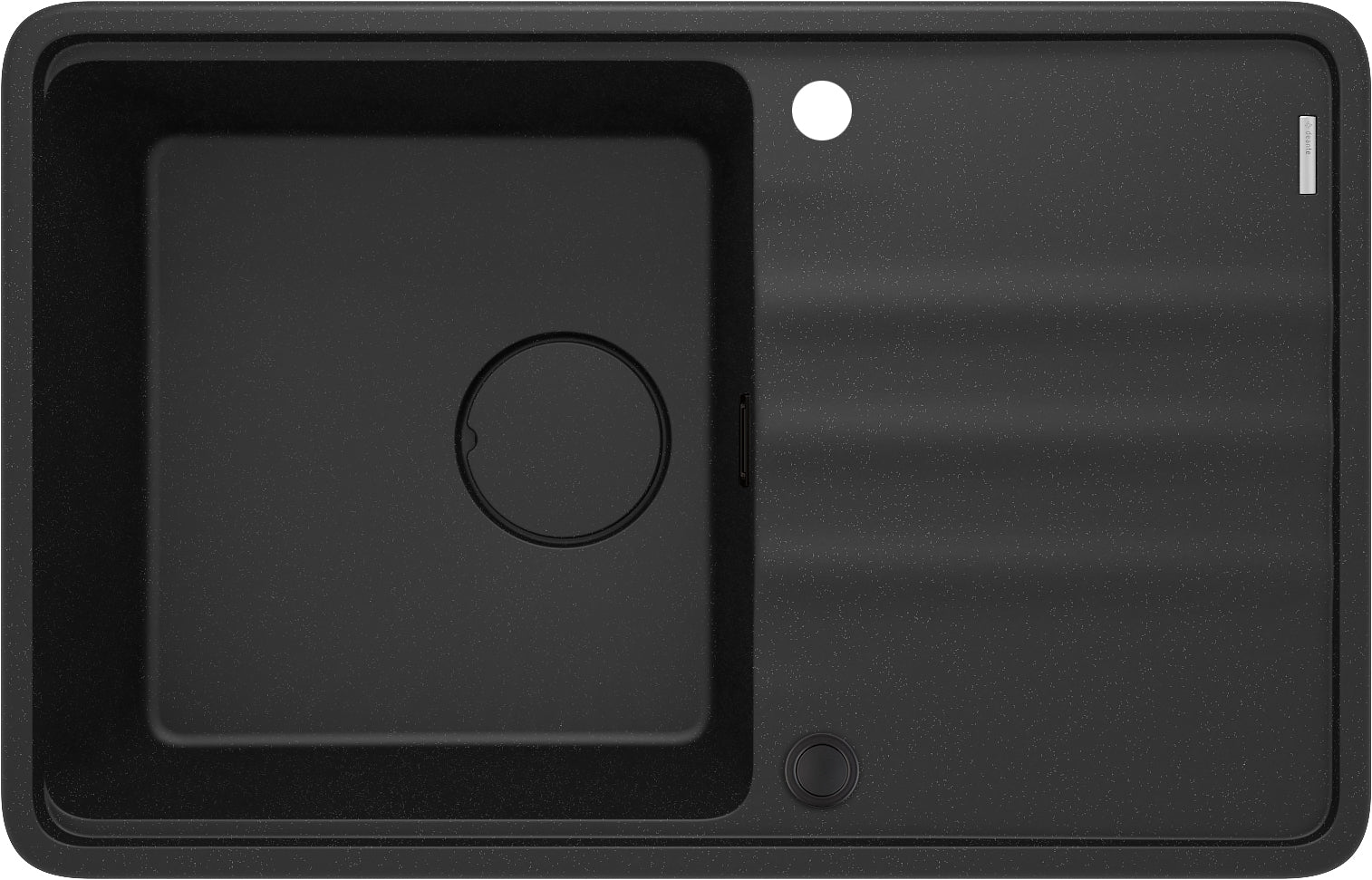 Granite sink, 1-bowl with drainer