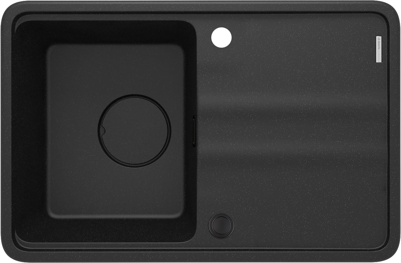 Granite sink, 1-bowl with drainer