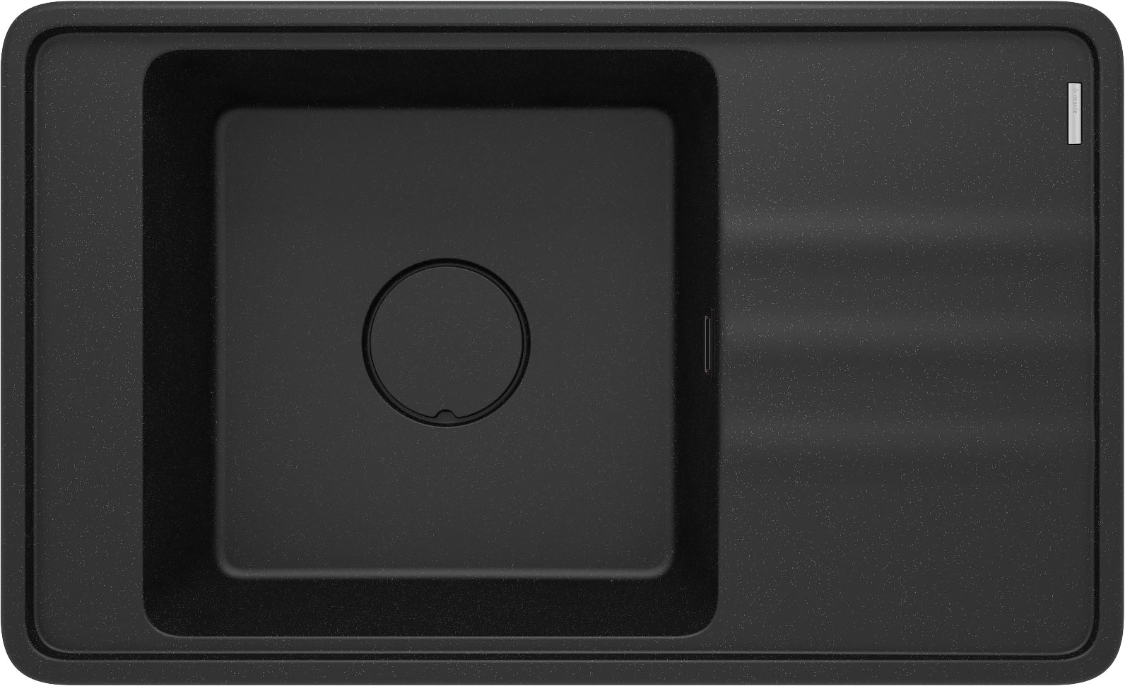 Granite sink, 1-bowl with drainer