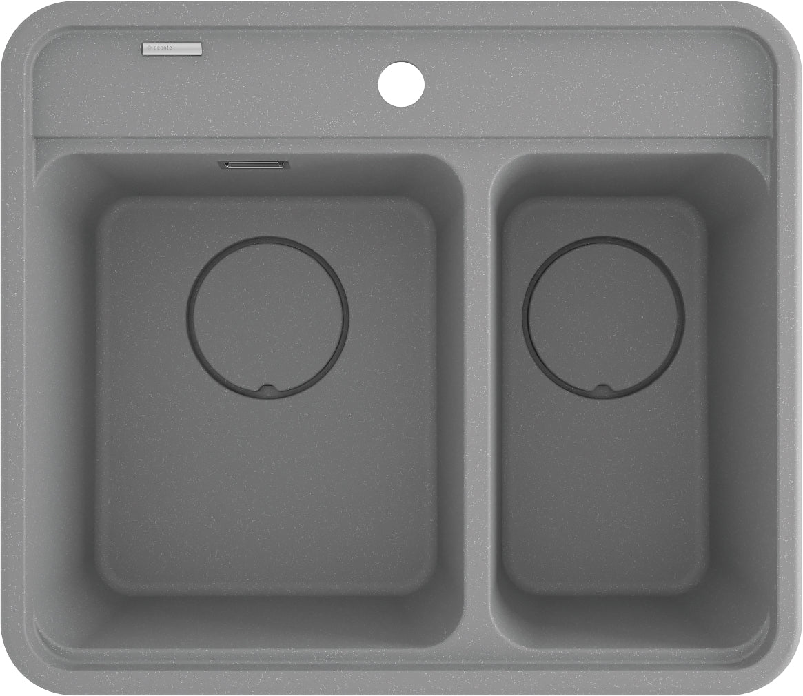 Granite sink, 1.5-bowl