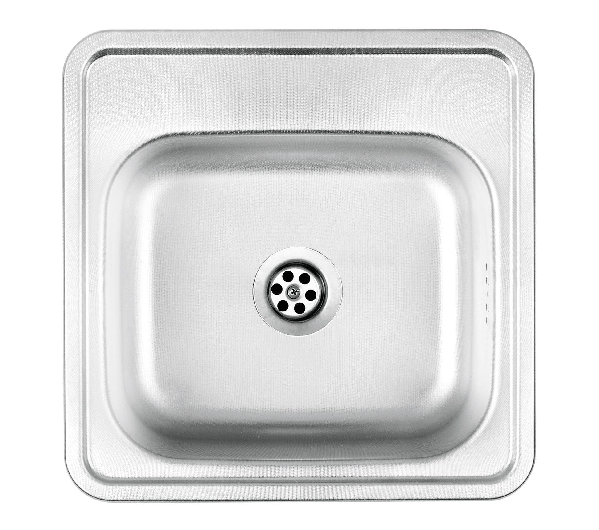 Steel sink, 1-bowl
