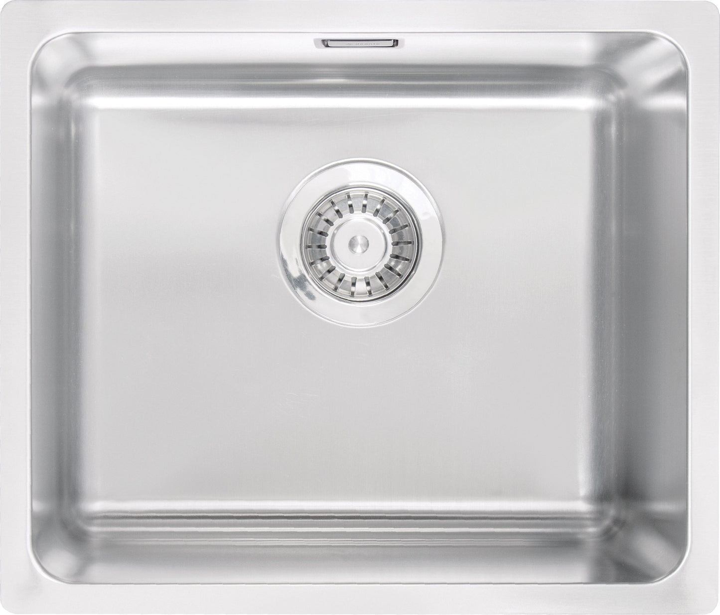 Steel sink, 1-bowl
