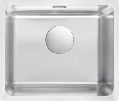 Steel sink, 1-bowl