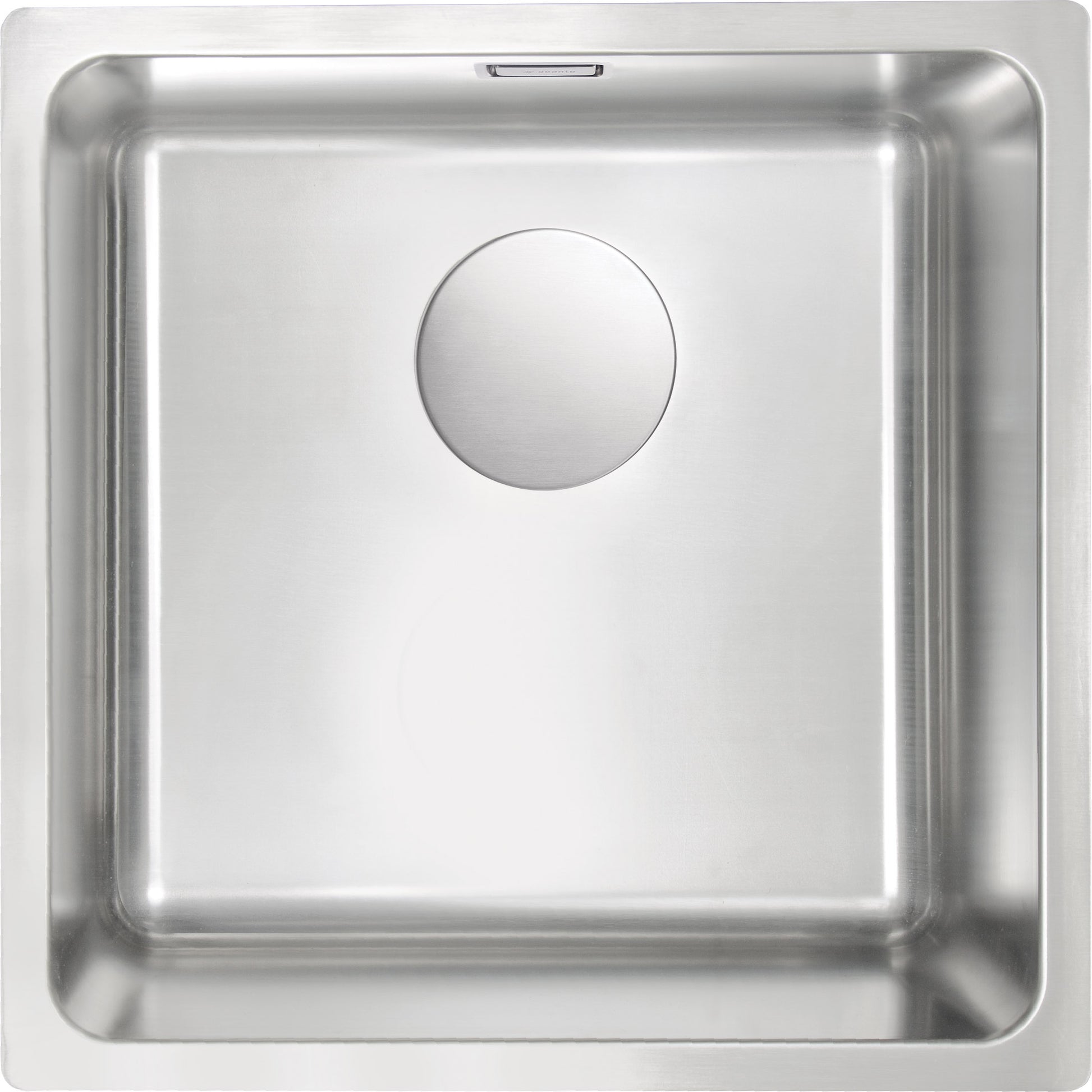 Steel sink, 1-bowl