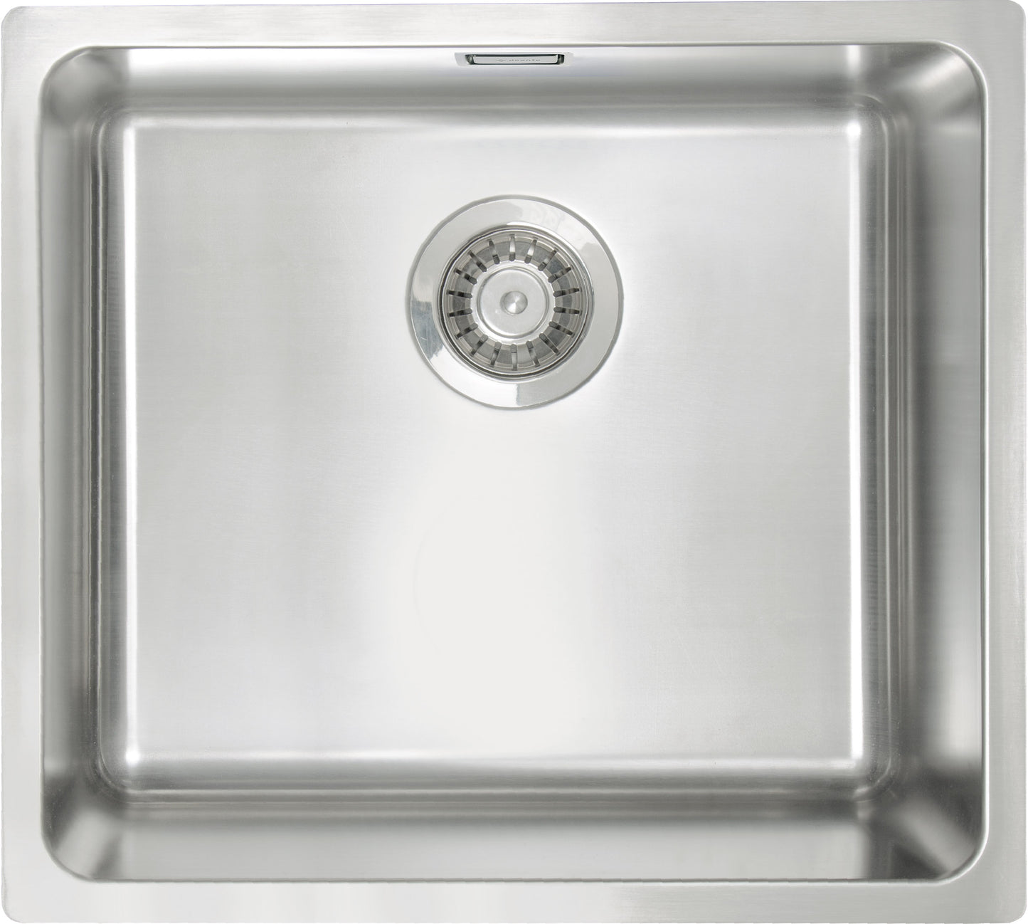 Steel sink, 1-bowl