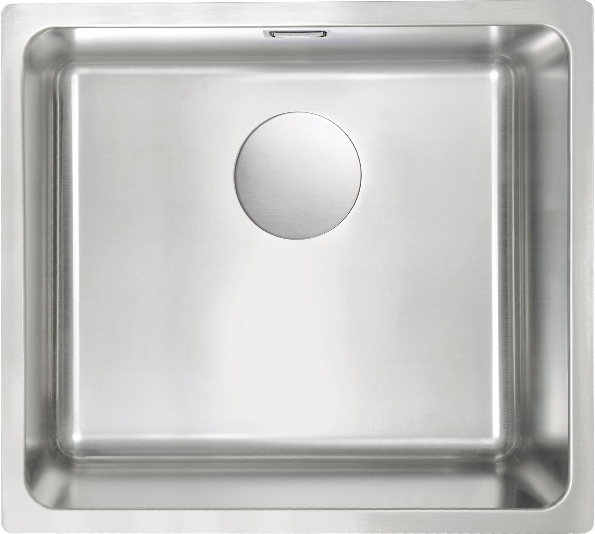 Steel sink, 1-bowl