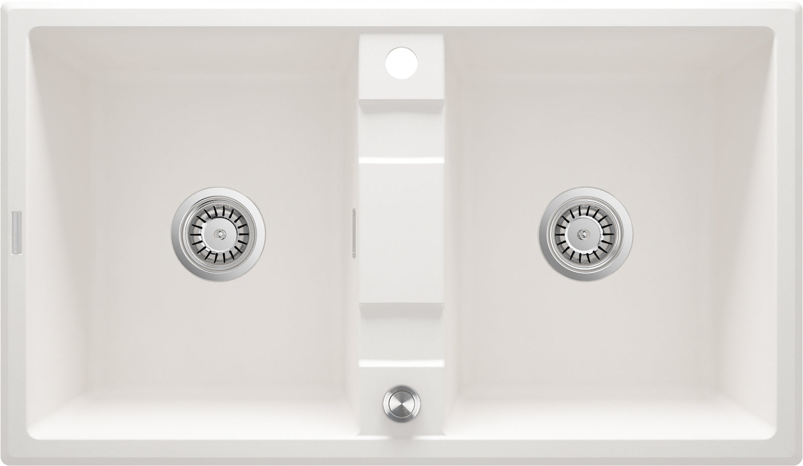 Granite sink, 2-bowl