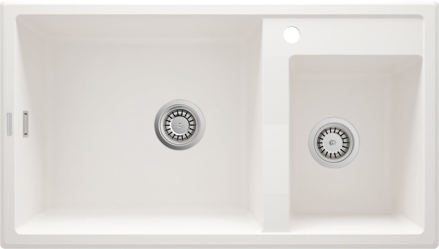 Granite sink, 2-bowl
