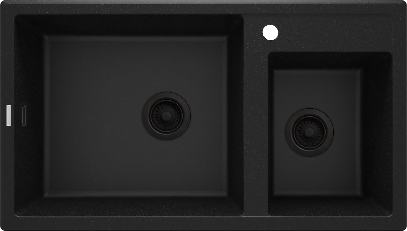 Granite sink, 2-bowl