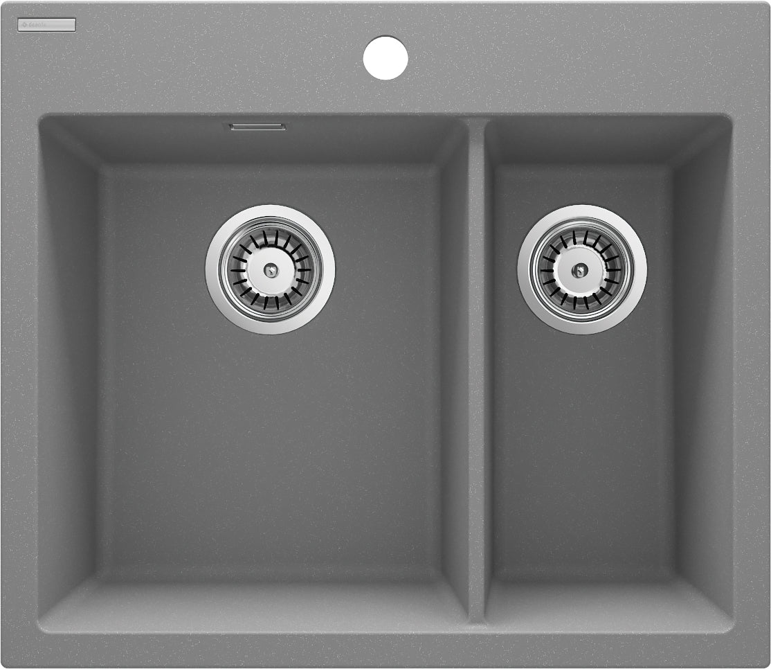 Granite sink, 1.5-bowl