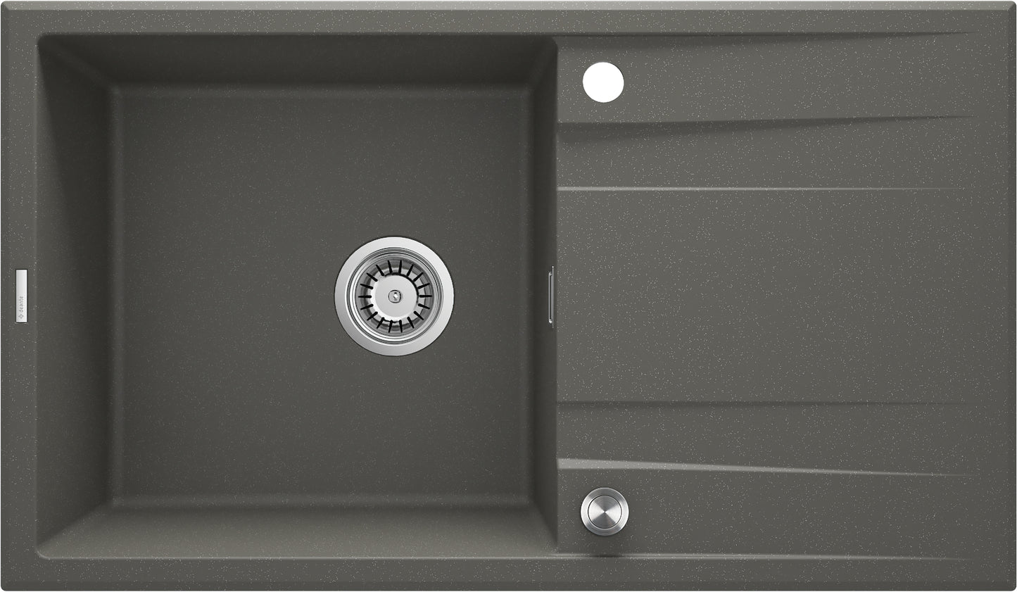 Granite sink, 1-bowl with drainer