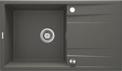 Granite sink, 1-bowl with drainer
