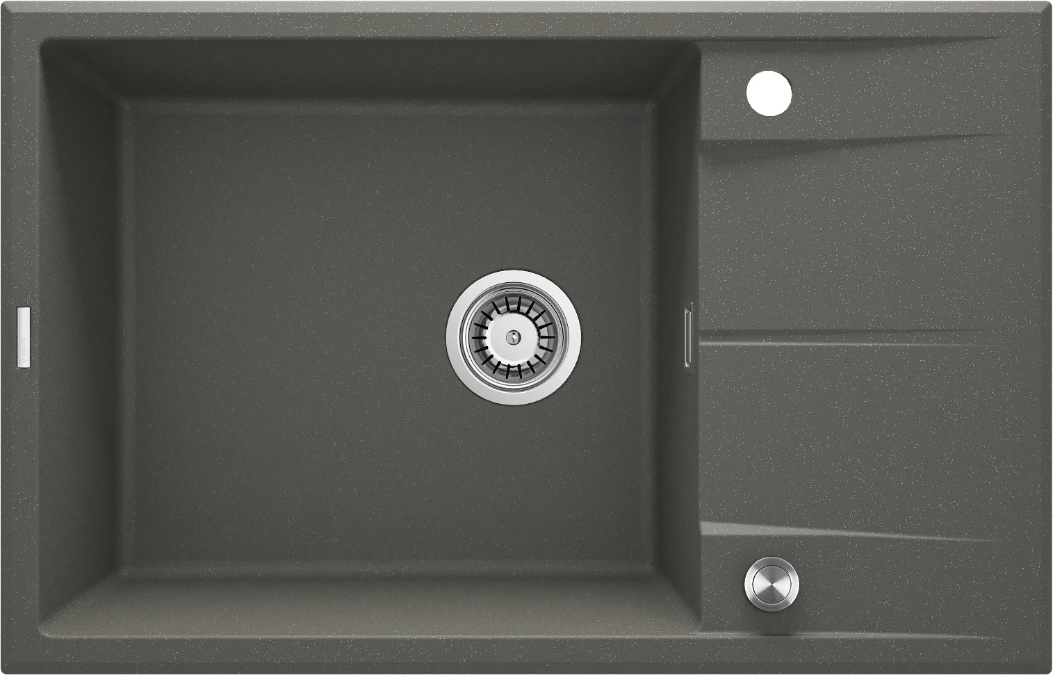 Granite sink, 1-bowl with drainer