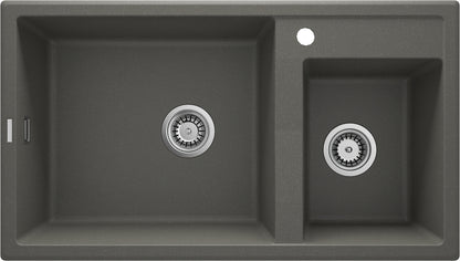 Granite sink, 2-bowl