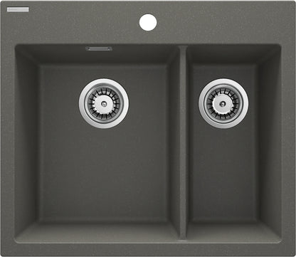 Granite sink, 1.5-bowl
