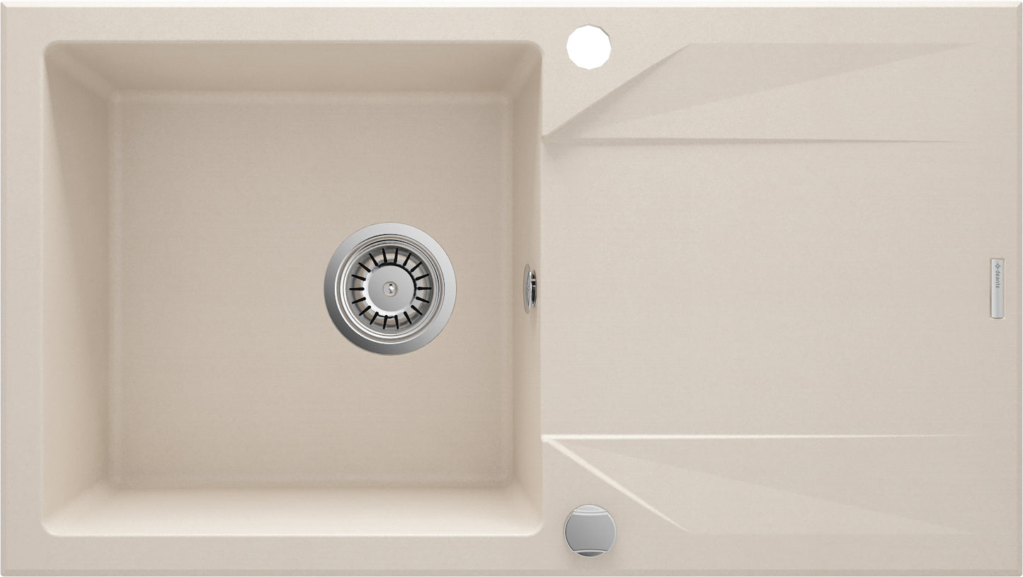 Granite sink, 1-bowl with drainer