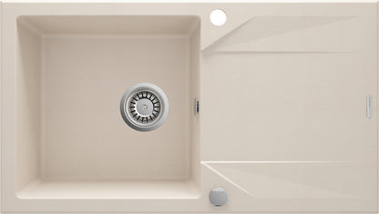 Granite sink, 1-bowl with drainer