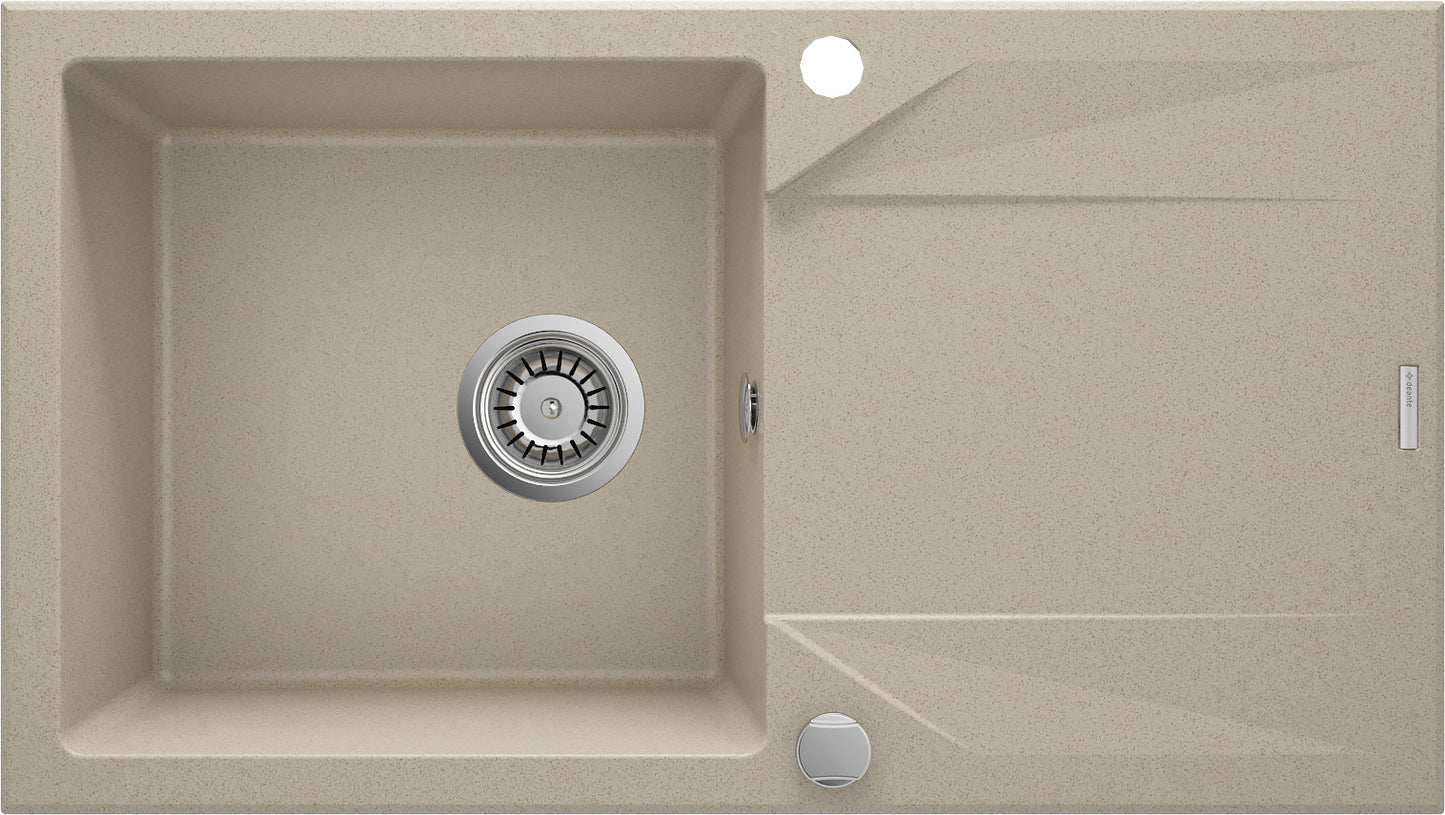 Granite sink, 1-bowl with drainer