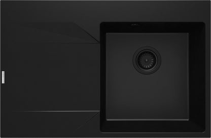 Granite sink, 1-bowl with drainer - left