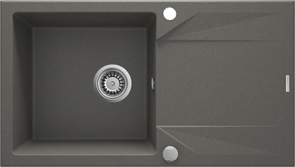 Granite sink, 1-bowl with drainer